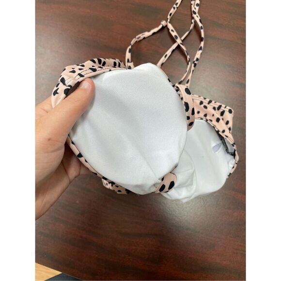 Shein Bikini Top Size Small Cheetah Print - Picture 4 of 5
